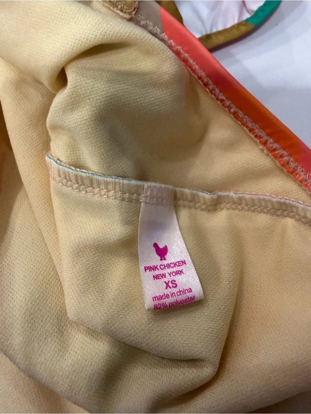 Girls swimwear lot: Pink Chicken, Mini Boden and Tea.